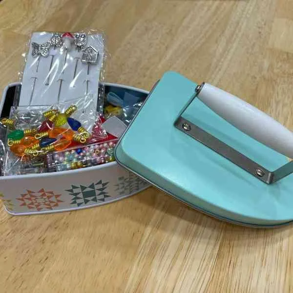 Mini Iron Tin & Embellishments