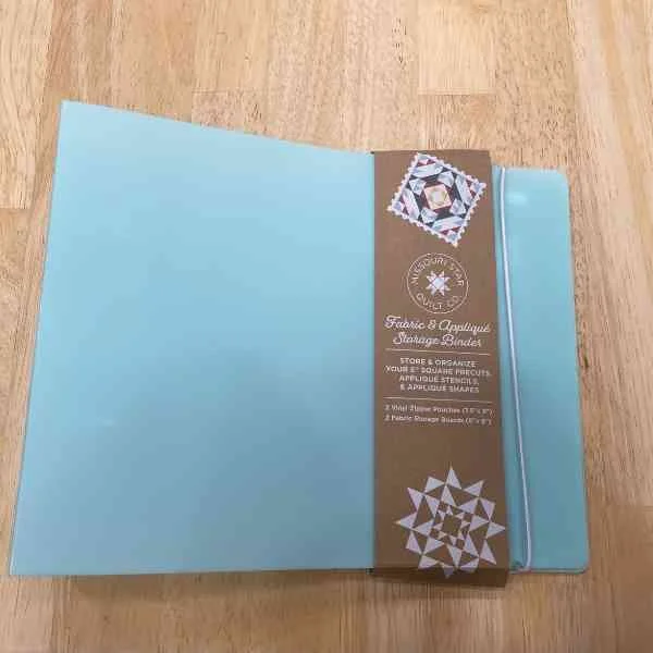 Fabric & Appliqué Storage Binder