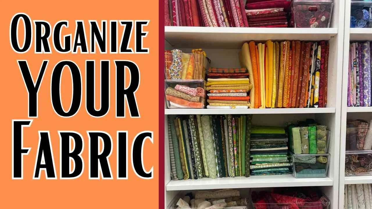Large Thumbnail Quilting Fabric Organization video