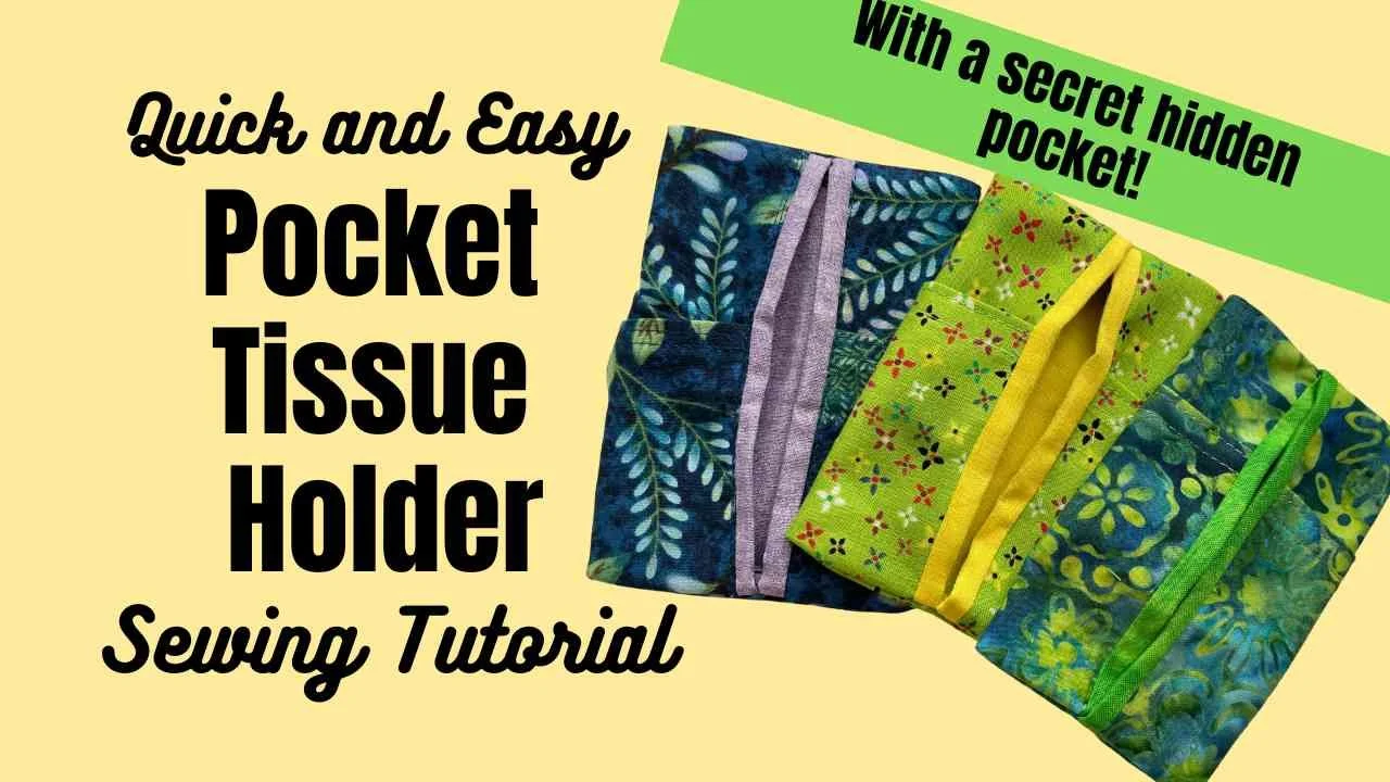Thumbnail to Pocket Tissue Holder Tutorial