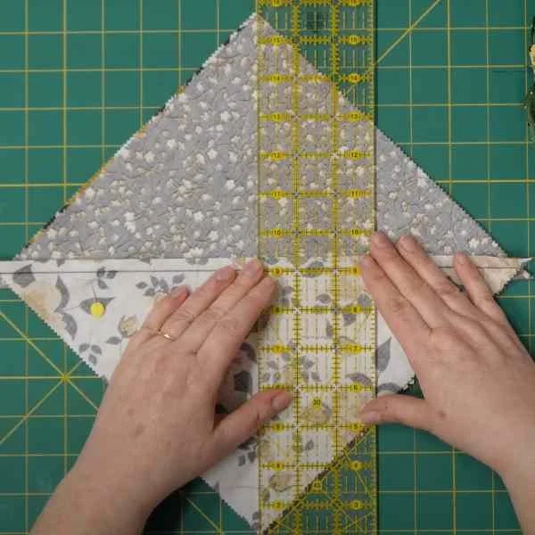 Just One Layer Cake Hourglass Quilt — Sew The Distance