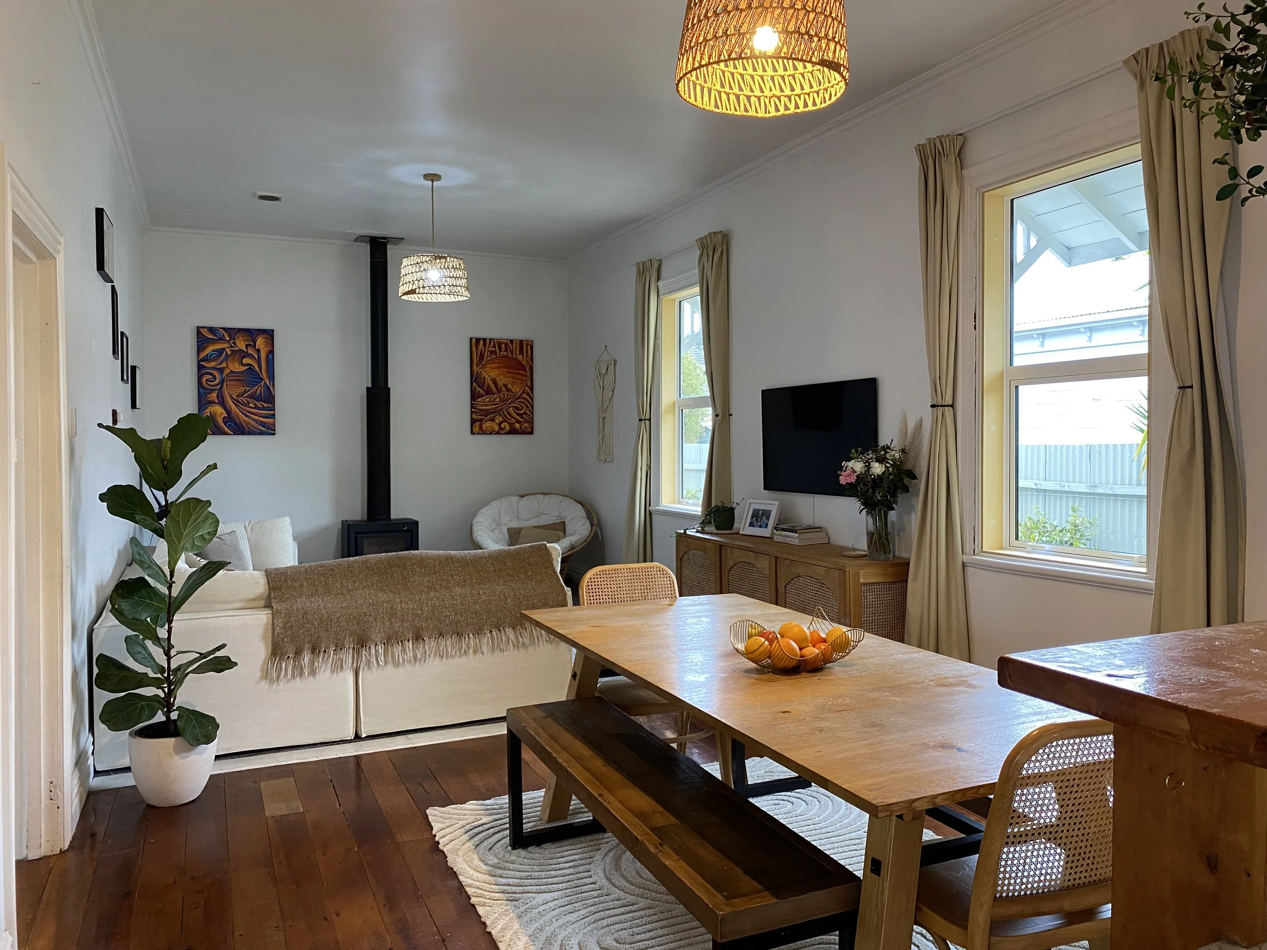 Comfortable rental house accommodation for Rhythm & Vines (R&V) Gisborne.
