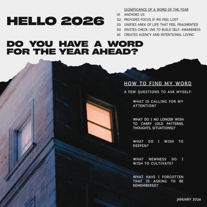 Finding My Word of the Year