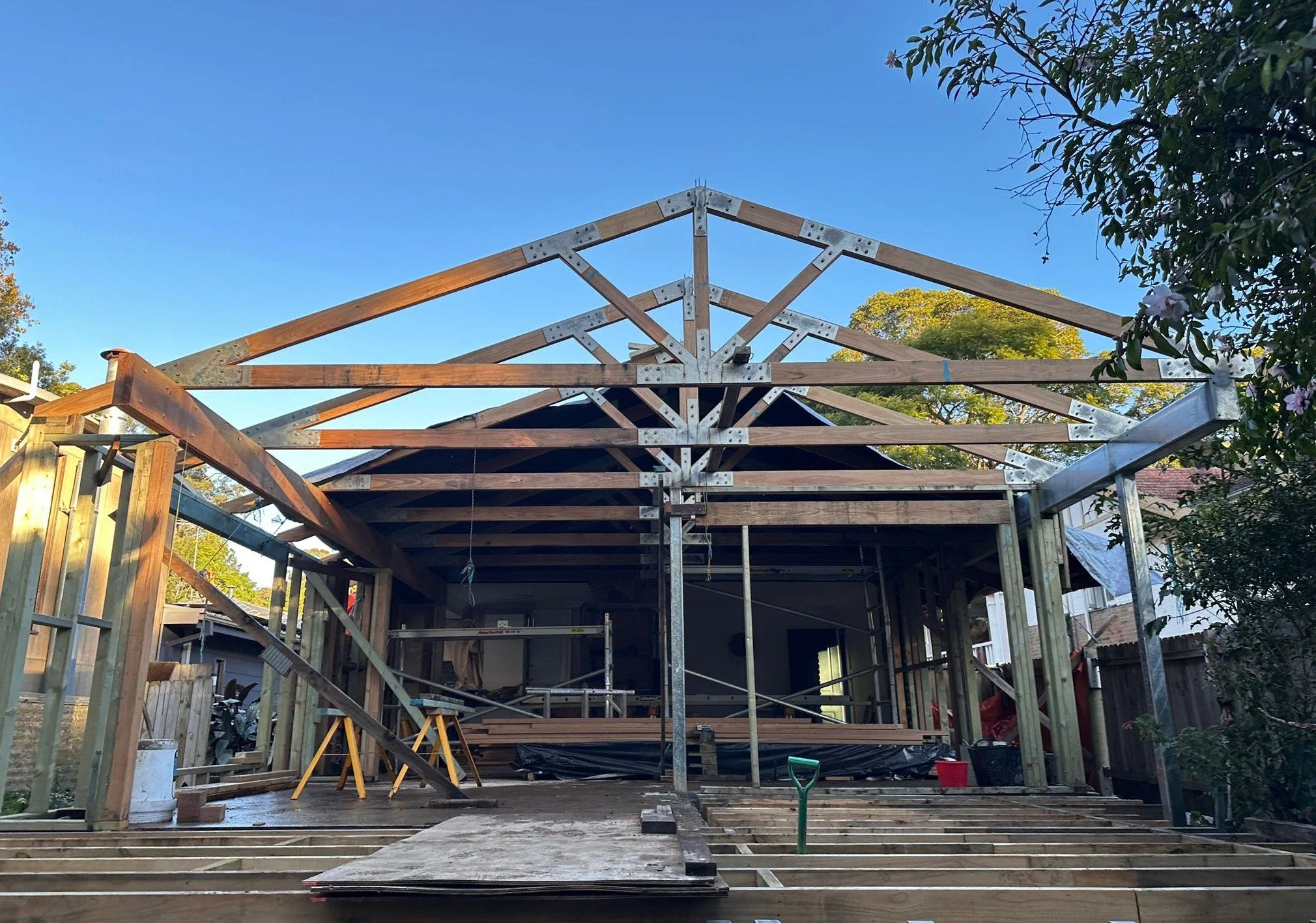 🔨 Project in Progress &ndash; Lane Cove

We&rsquo;re excited to share a sneak peek of one of our ongoing projects in Lane Cove! This one&rsquo;s a great example of the additions and extensions we take on here at Shore Can Construction!

Whether it&r
