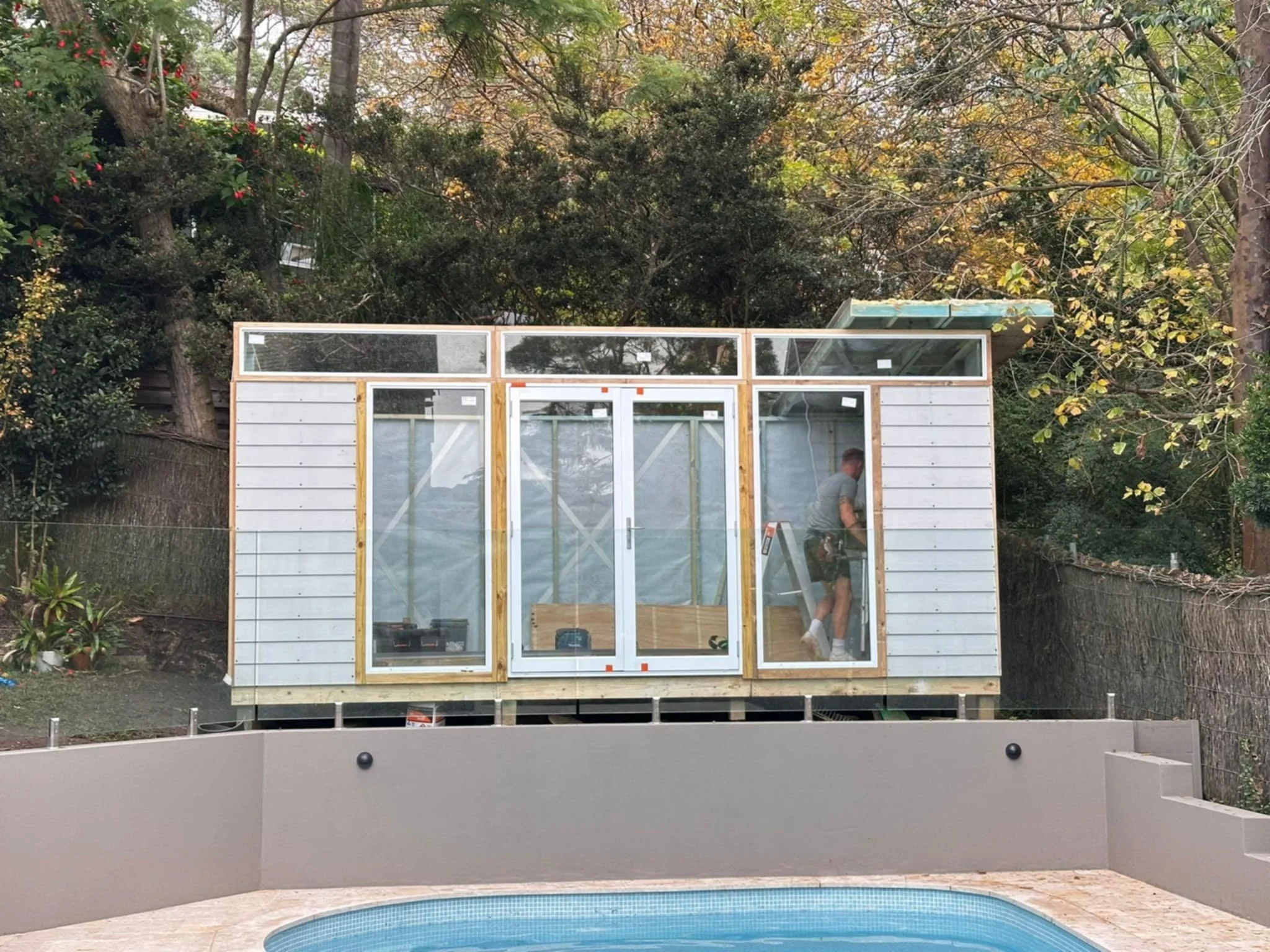 Ongoing Greenspan Project in Roseville! 🌿

We&rsquo;re halfway through this Greenspan build &mdash; a modern backyard studio by the pool. Framing&rsquo;s up and it&rsquo;s coming together beautifully.

Big thanks to our clients for trusting Shore Ca