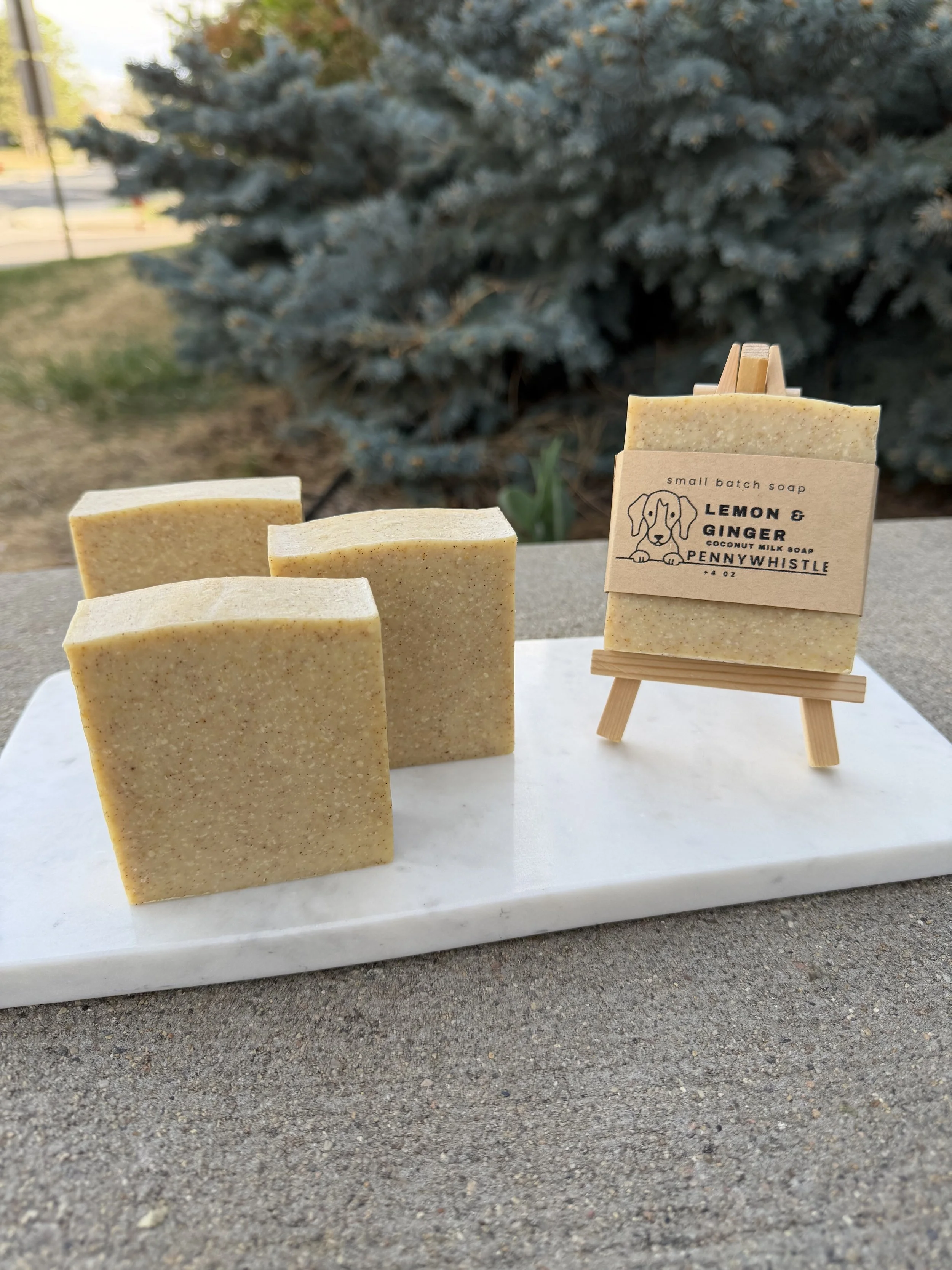Lemon & Ginger Coconut Milk Soap