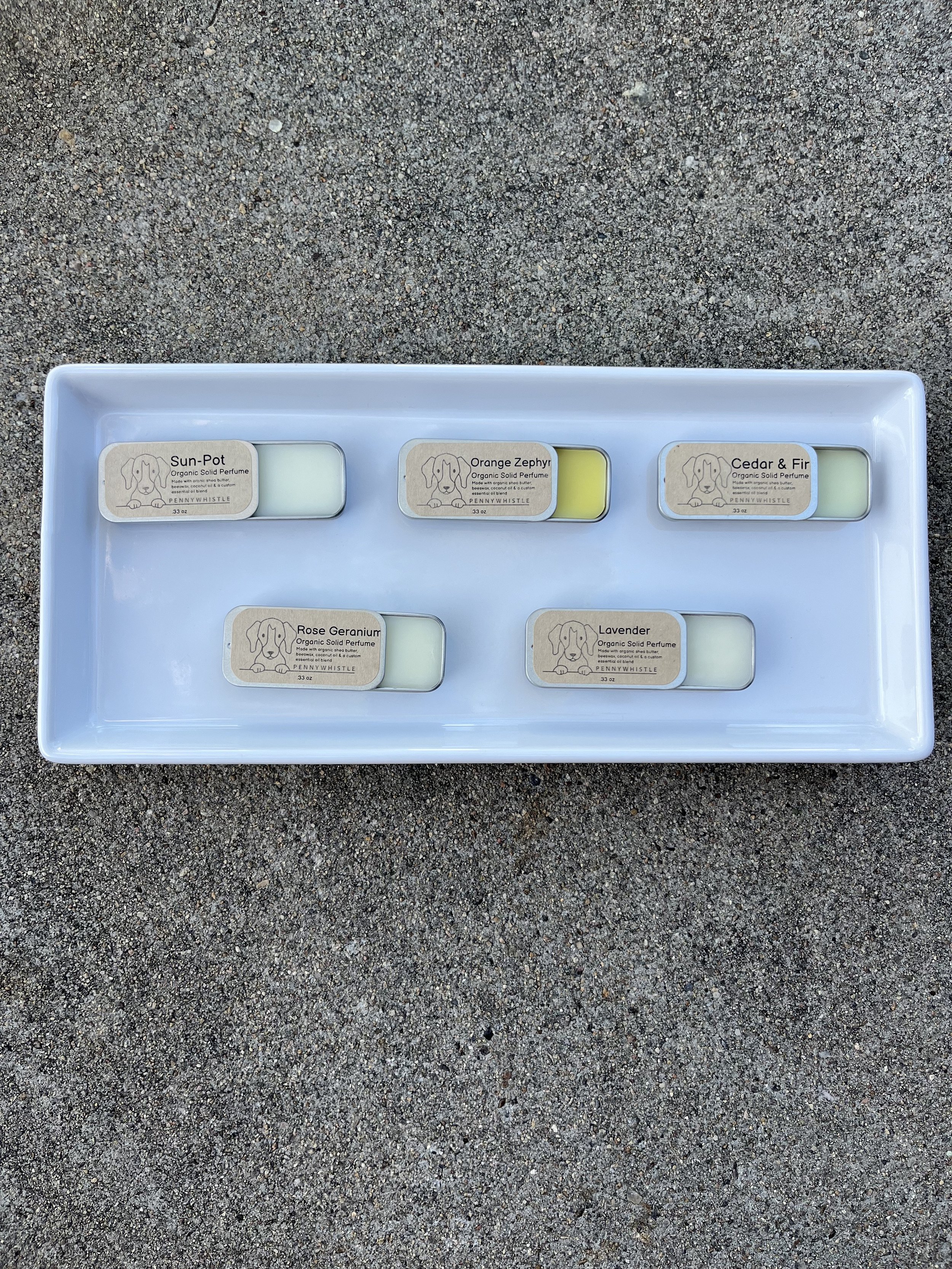 Organic Solid Perfume