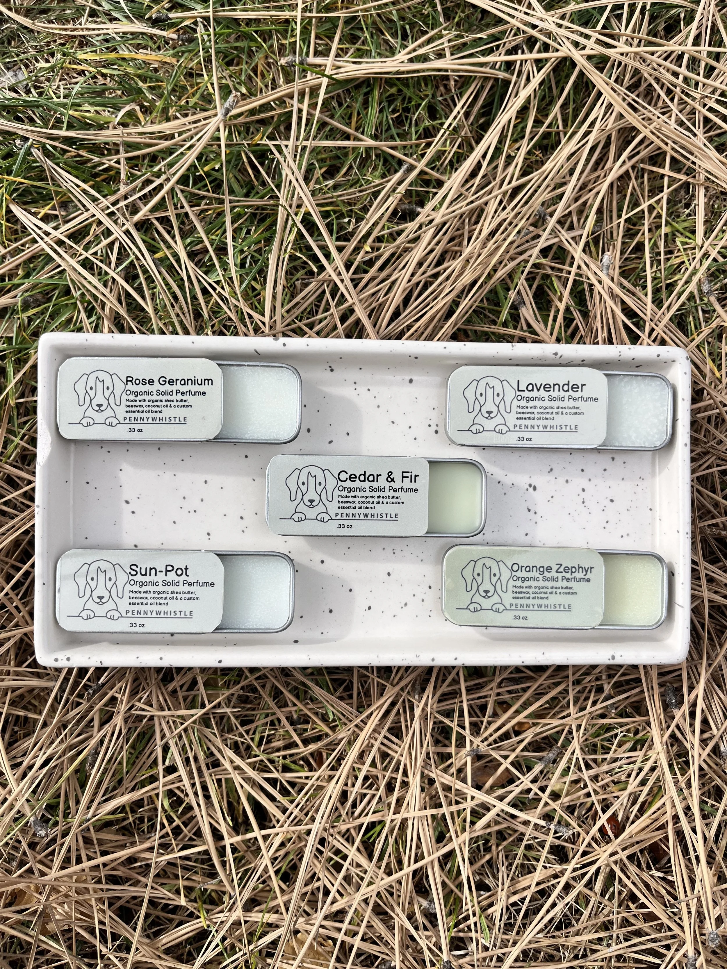 Organic Solid Perfume