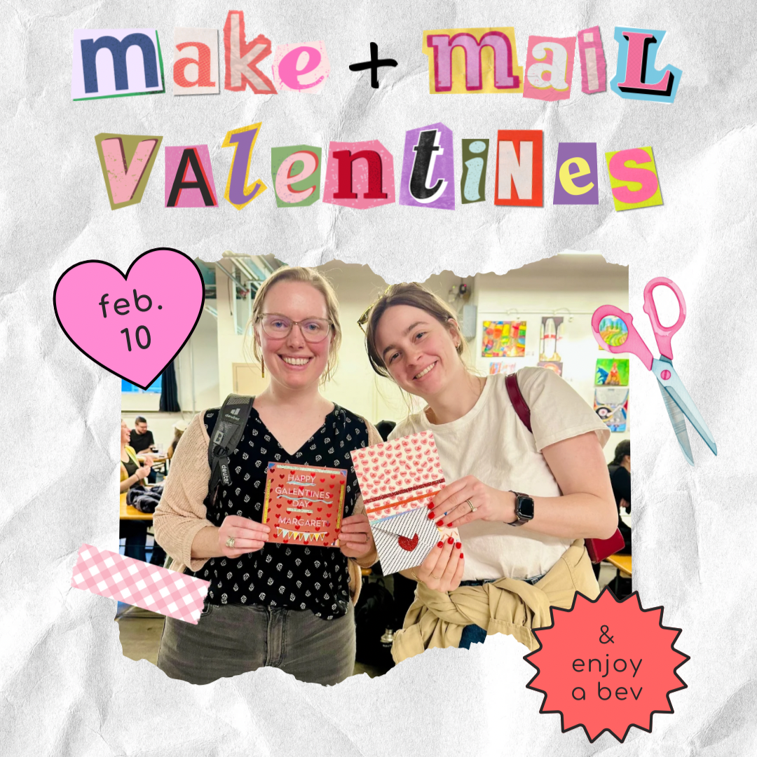 Make & Mail Valentines: Creative Card-Making Event with The Blank Canvas Co!