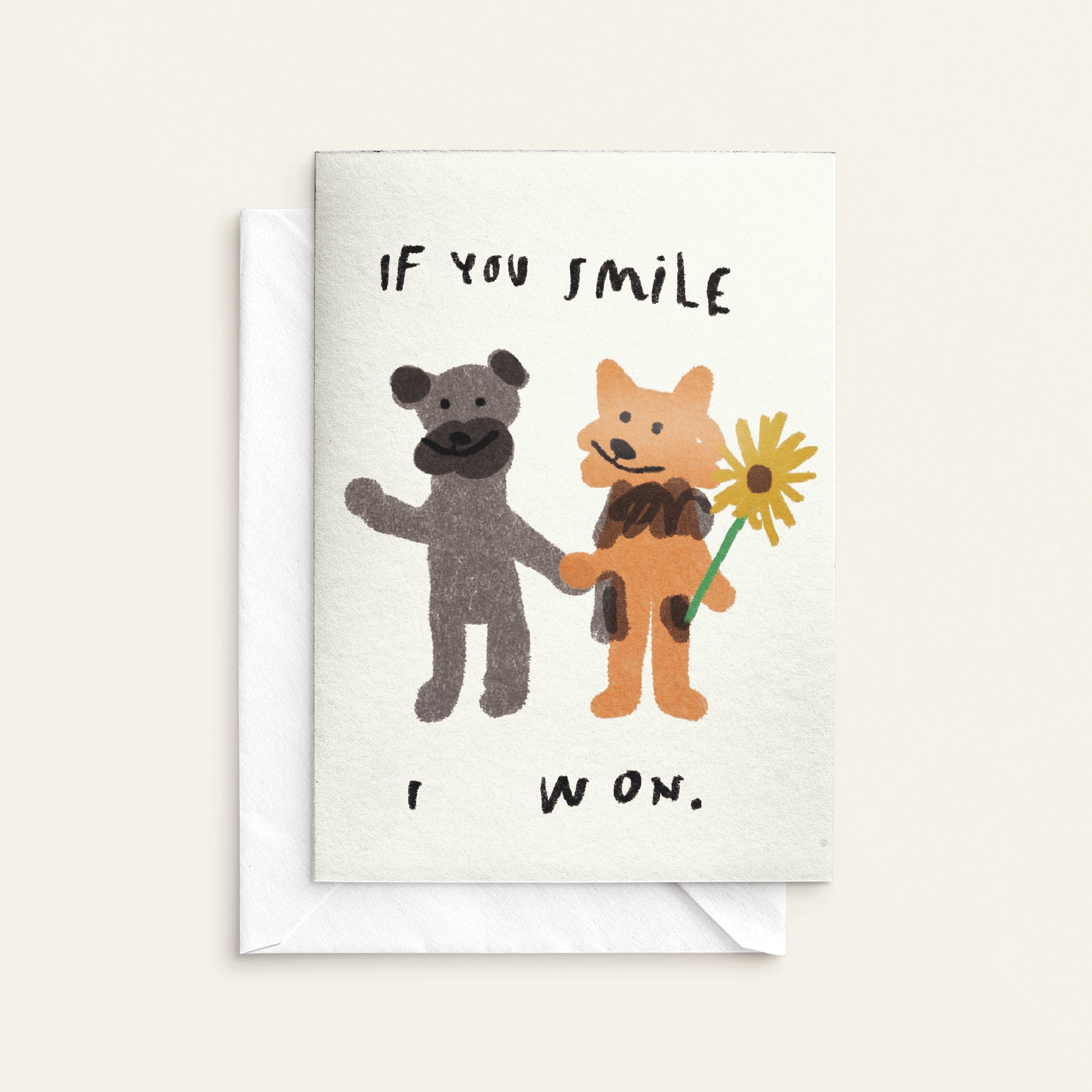 If you smile, I won