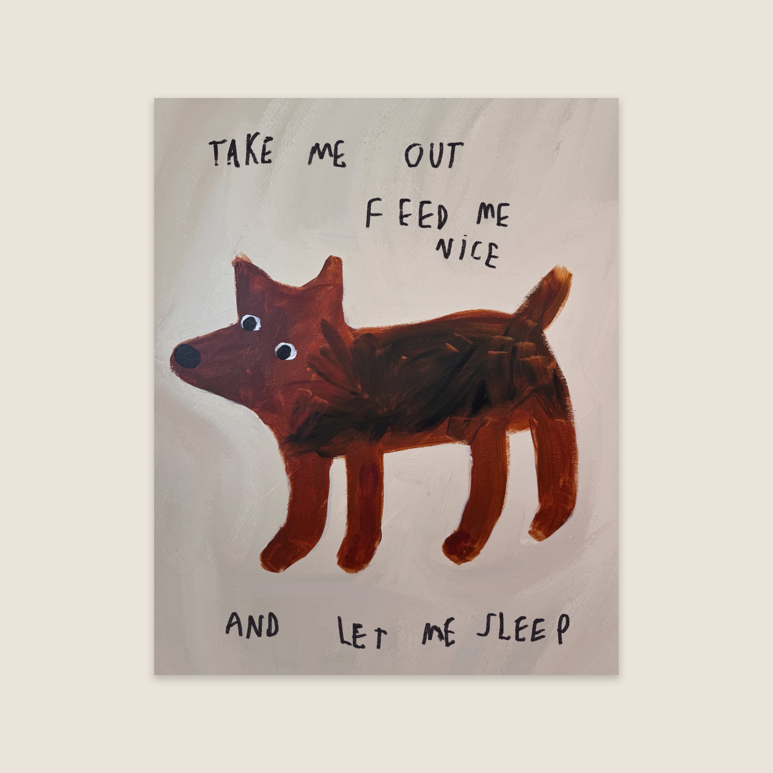 TAKE ME OUT, FEED ME NICE