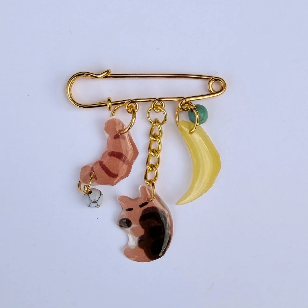 CUSTOM PINS  / BAG CHARM (MULTIPLE CHARMS)