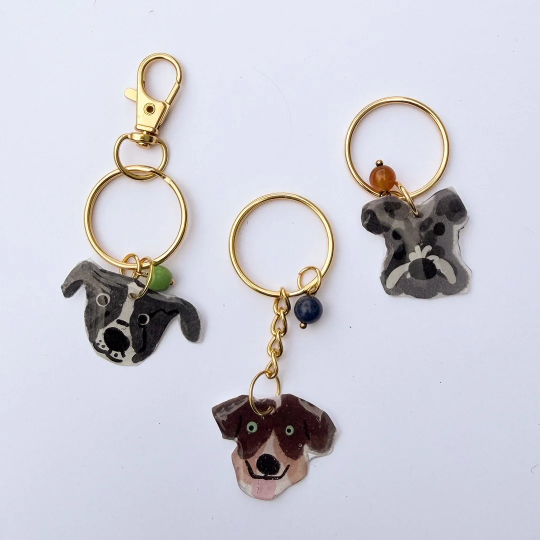 CUSTOM PET KEYCHAIN / BAG CHARM!