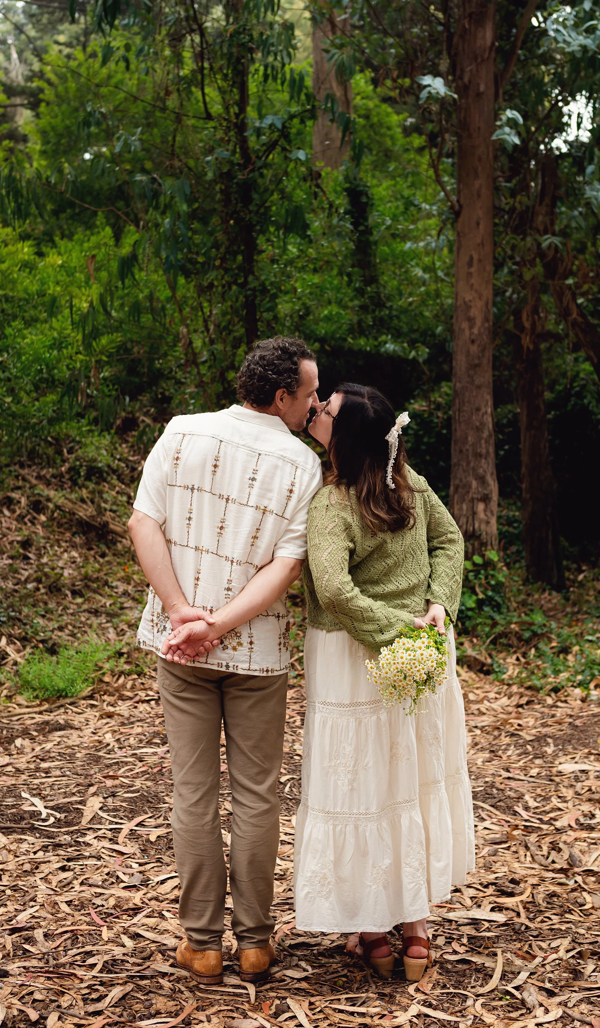 Danny and Shelley Lemaire kiss on their 22nd wedding anniversary