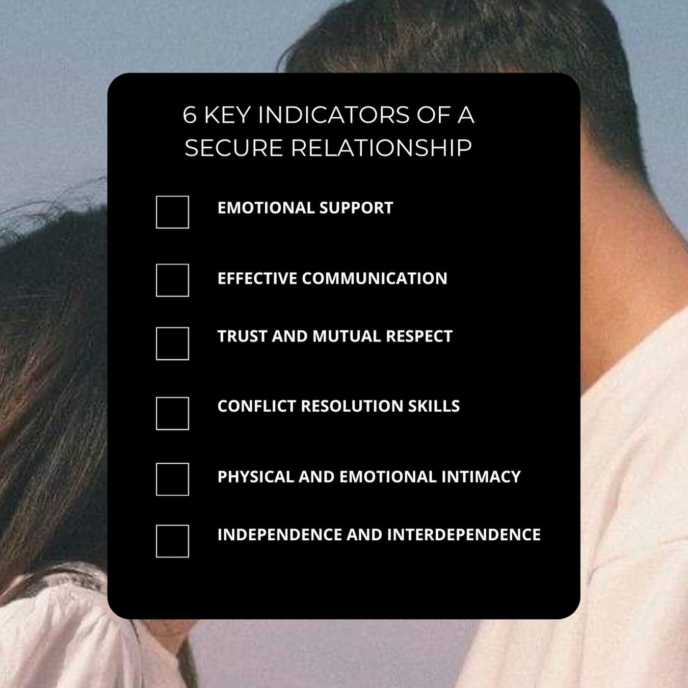 || Secure Relationships || 🤍

This is your Gentle Reminder that Secure relationships are multifaceted. Relationships are dynamic and can grow in security over time through intentional effort and commitment. 

Secure relationships have days where you