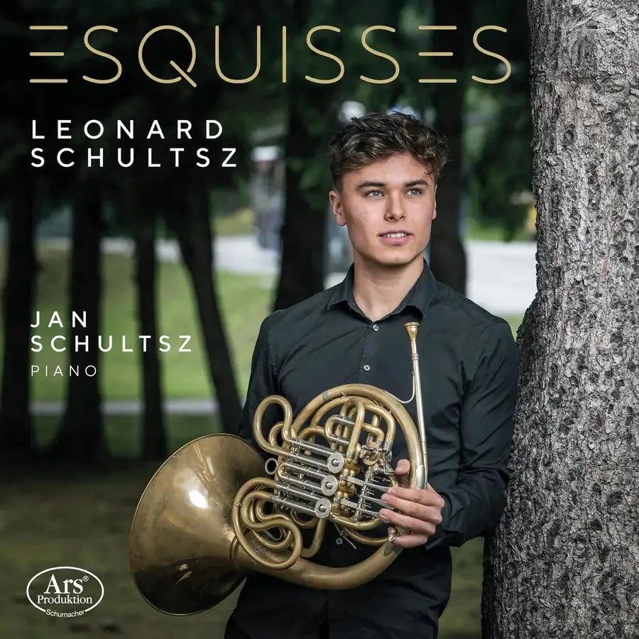 Esquisses - Leonard & Jan Schultsz. Album Cover.