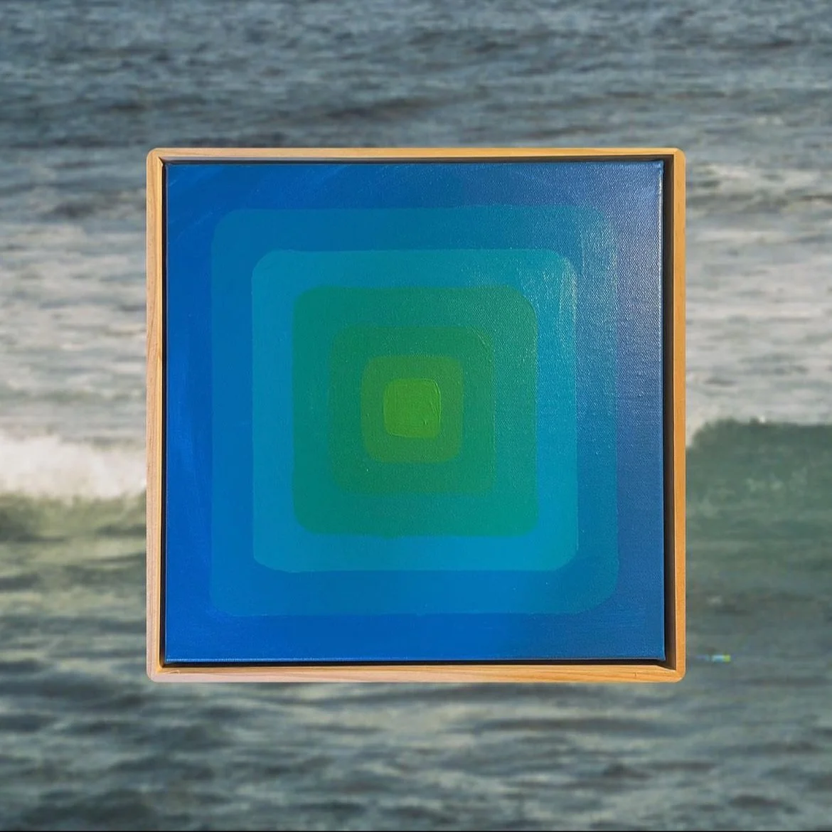 cool mind blue
acrylic on canvas 
12inch x 12inch