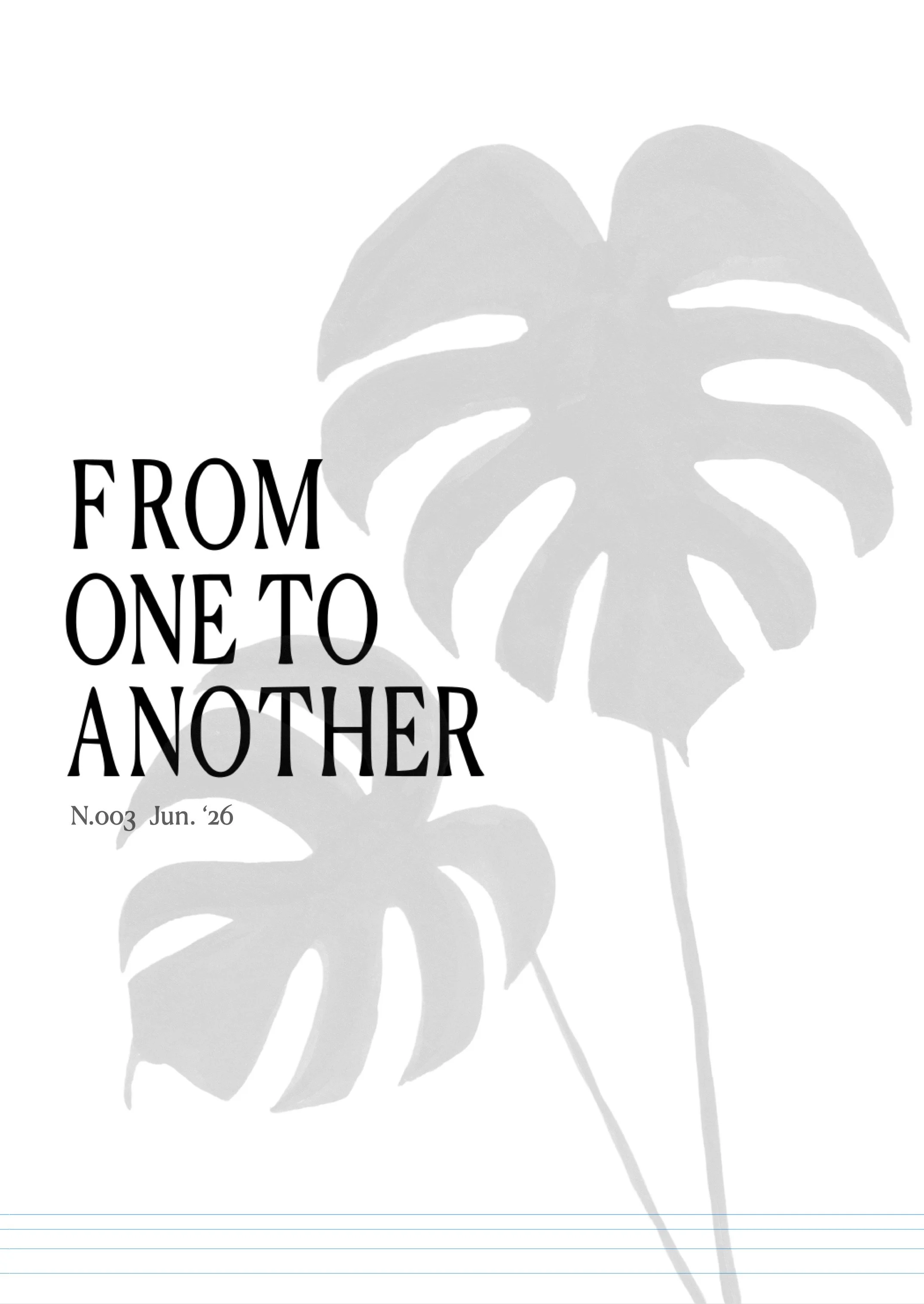 From One To Another N.003