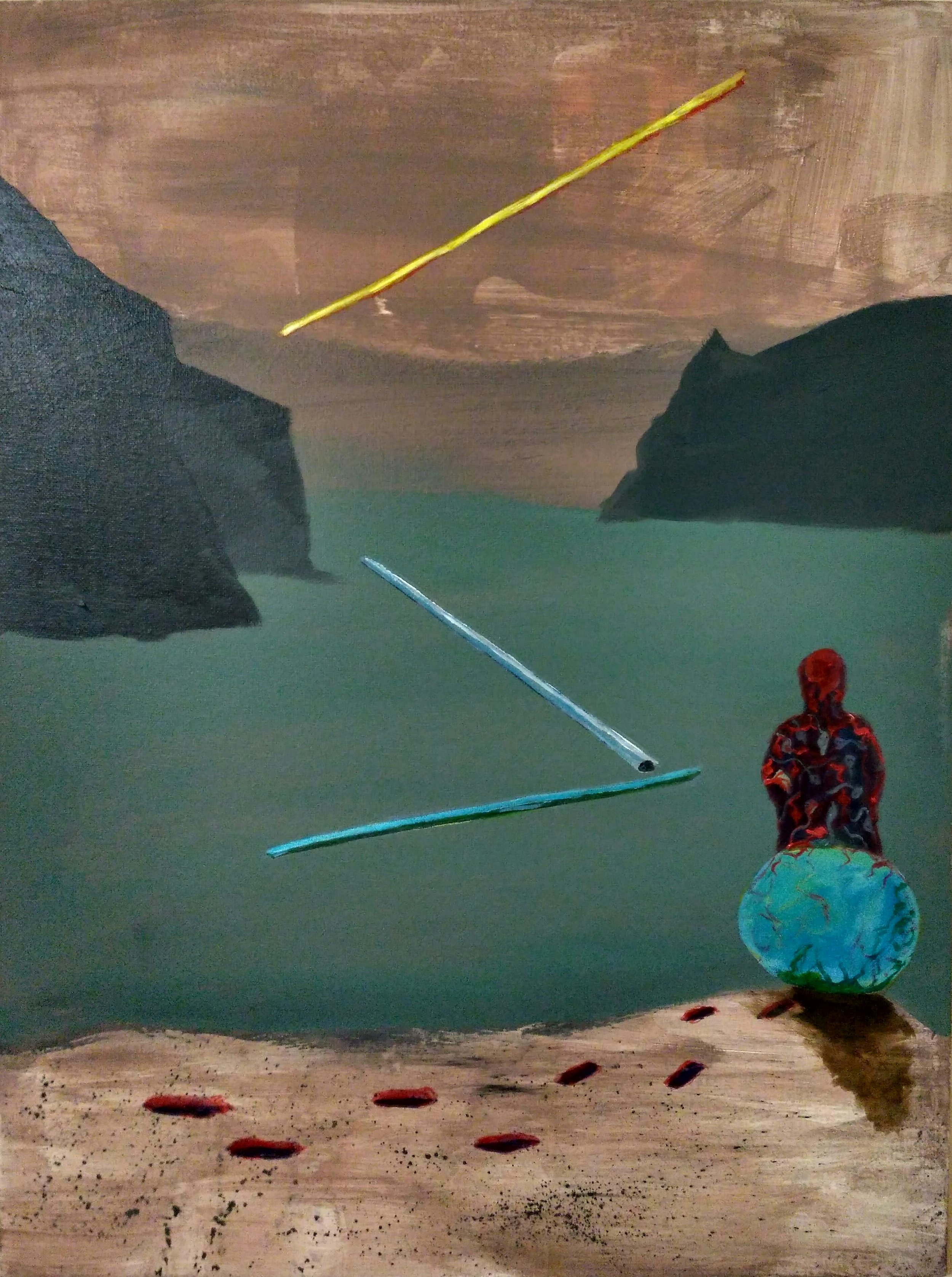 Walking Dead, 69x49,acrylic,2022.jpg