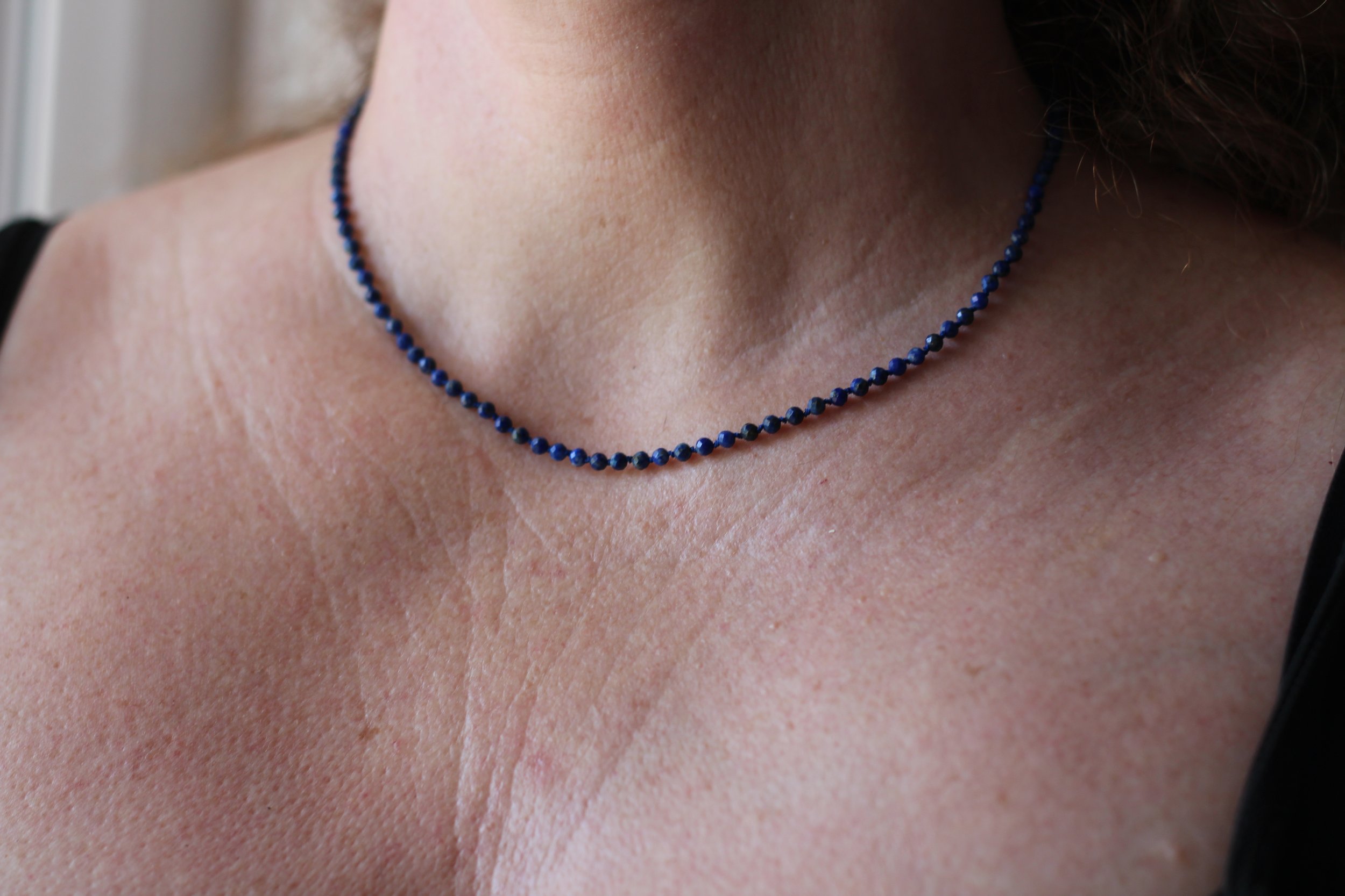 ENLIGHTENMENT — Lapis Lazuli Gemstone Necklace