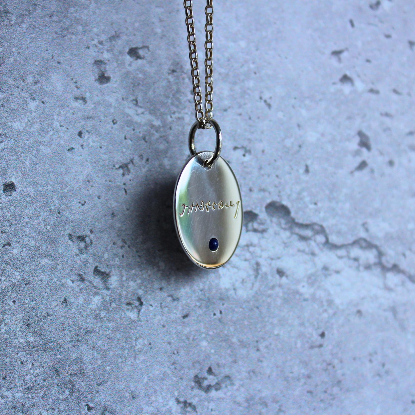Cleopatra+Handwriting+Pendant+Lapis+Lazuli+Sterling+Silver.png