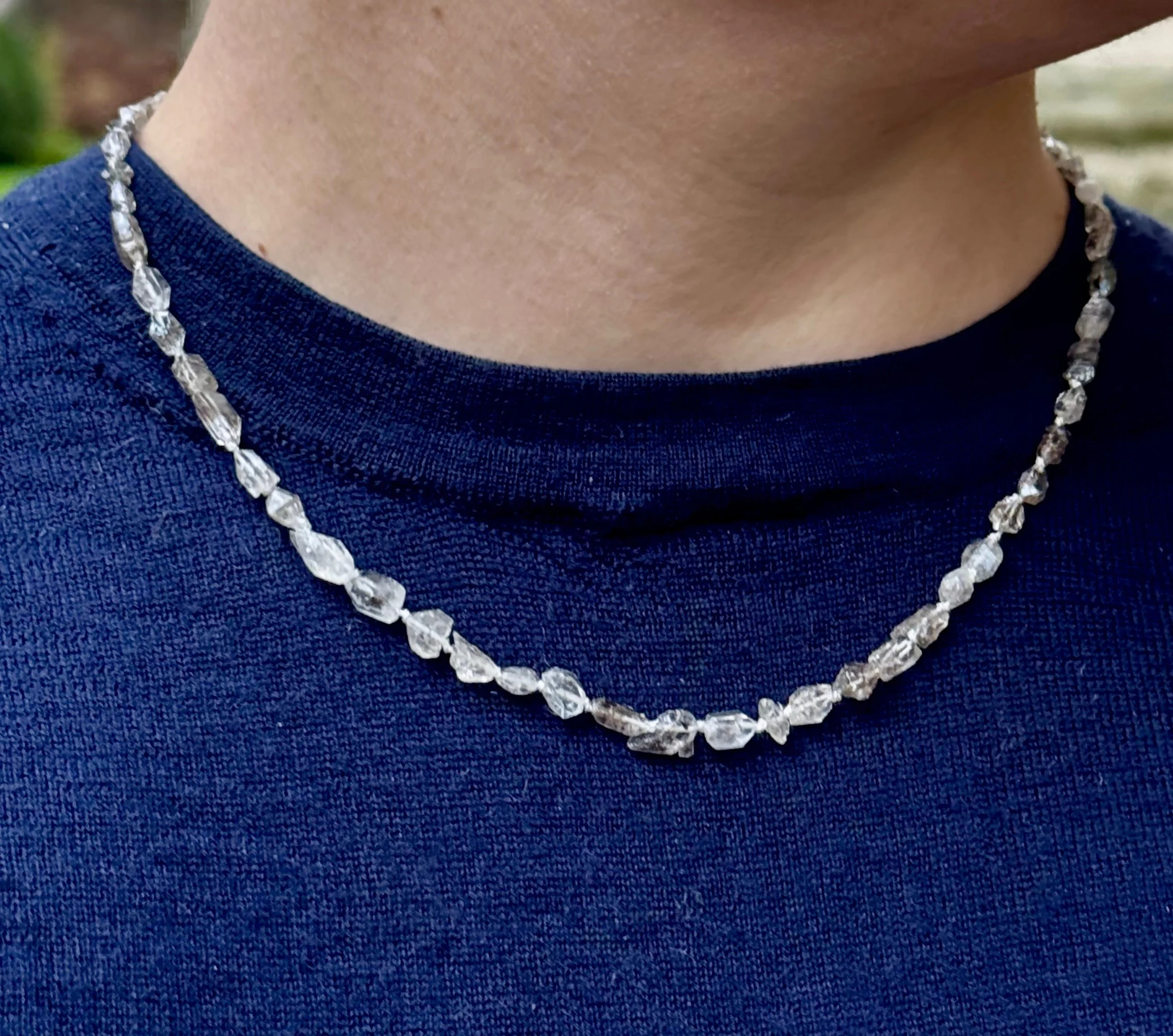 Ice Talisman Rutilated Quartz Necklace