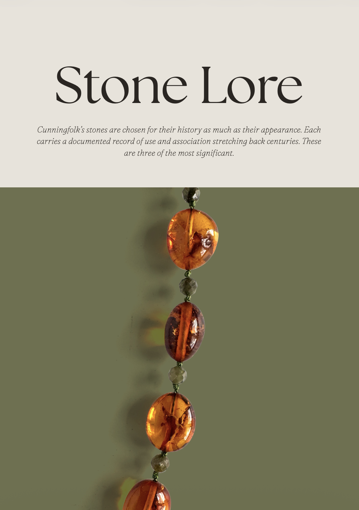 Cunningfolk Field Guide Stone Lore Opening Page.png