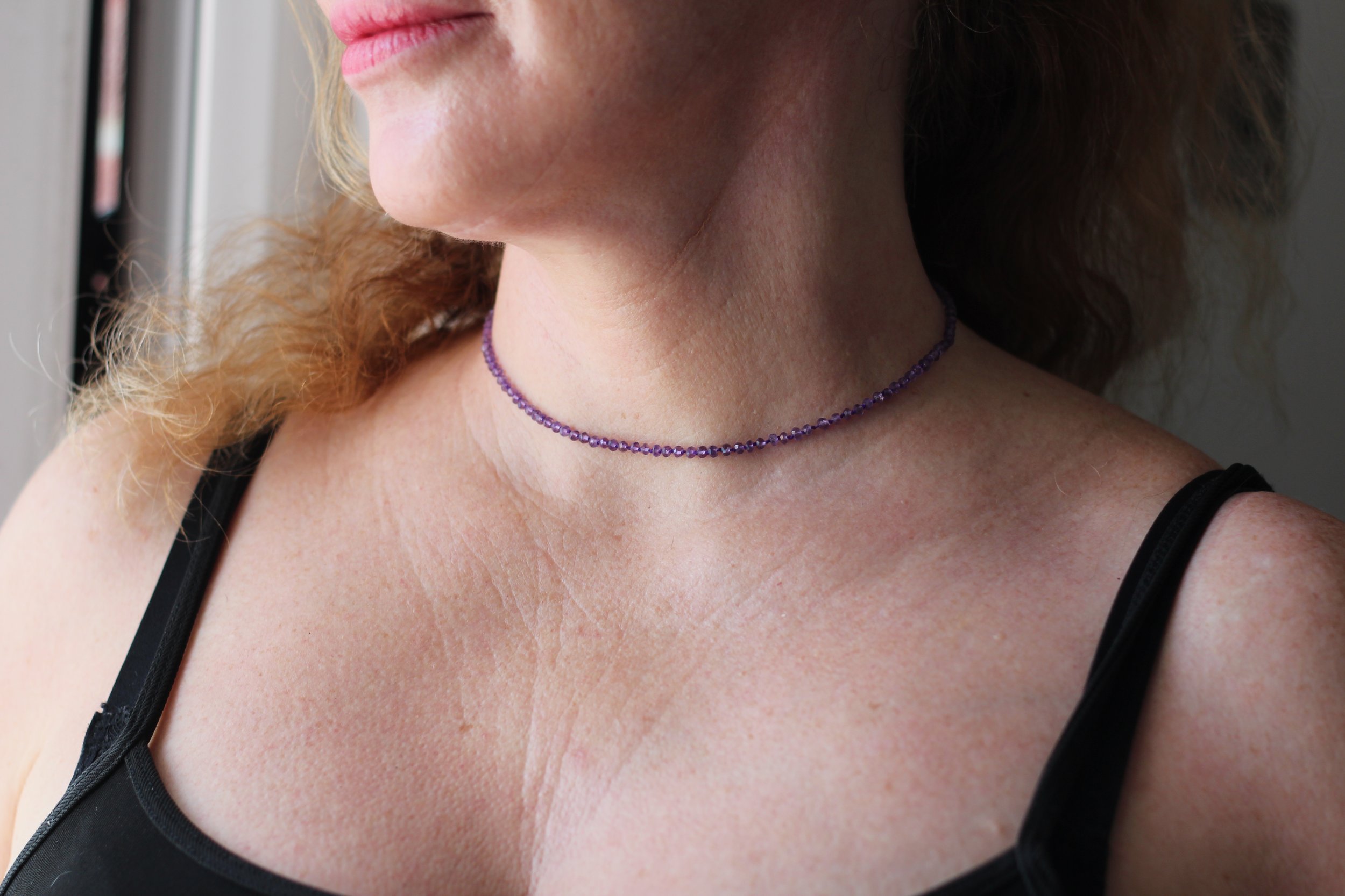CLARITY — Amethyst Gemstone Necklace