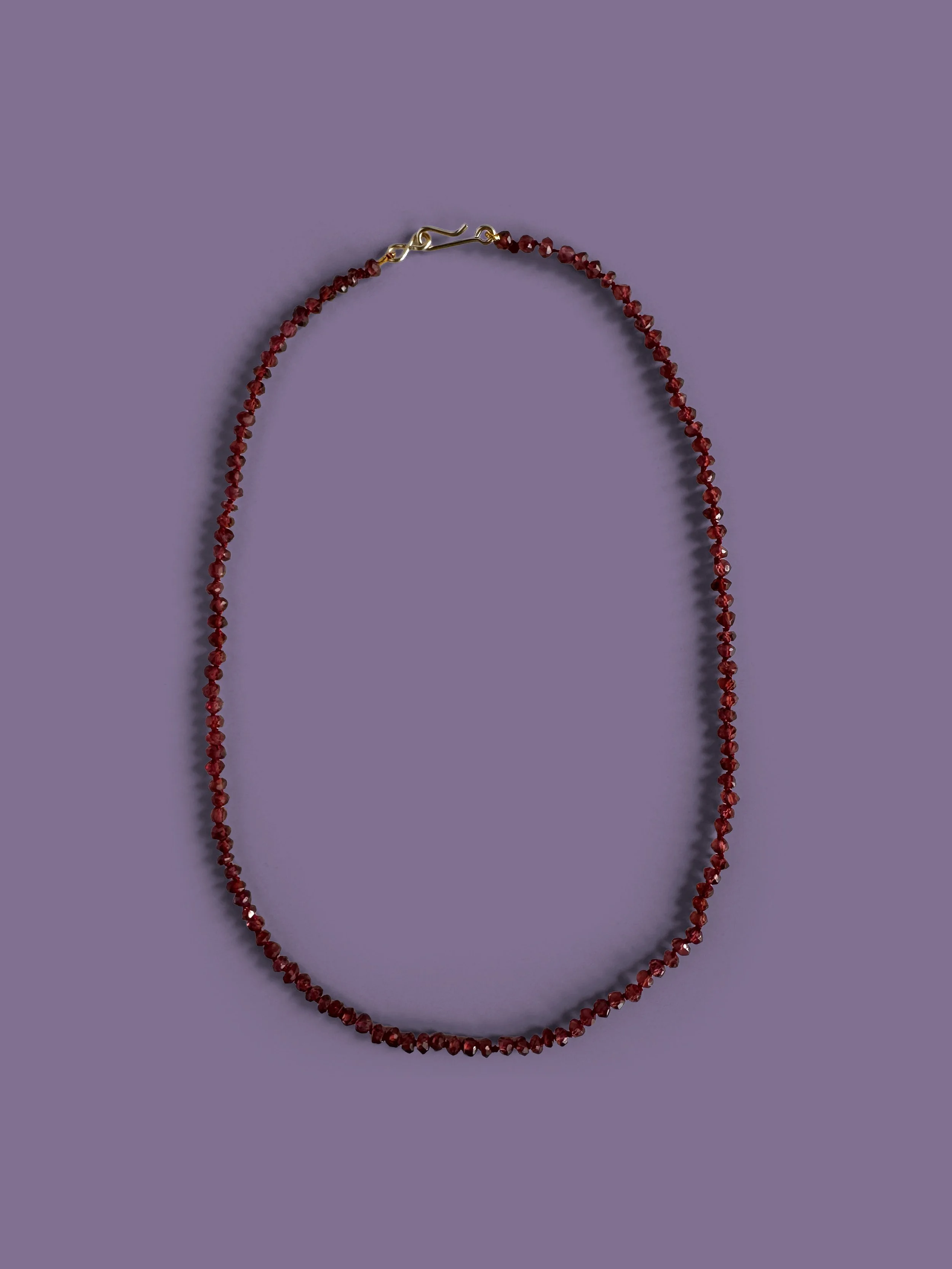 Passion: Garnet Gemstone Necklace