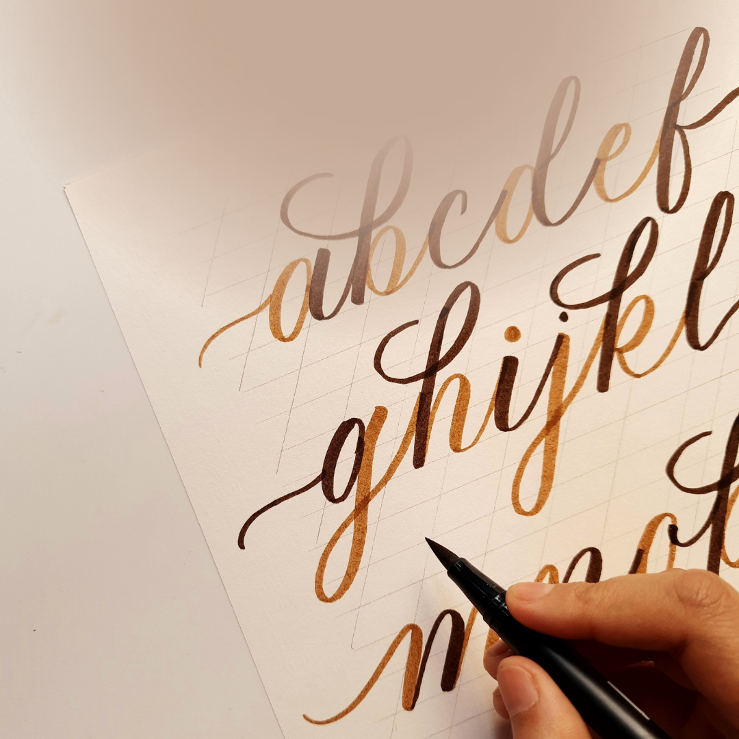 Learn Calligraphy | Modern Pointed Pen, Brush Pen, Workshop — Dewdrop ...