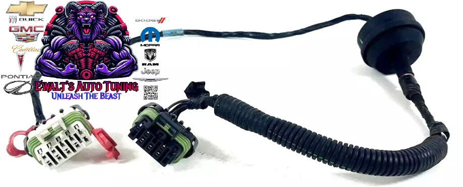 GM DBW pedal-to-TAC wiring harness with firewall grommet