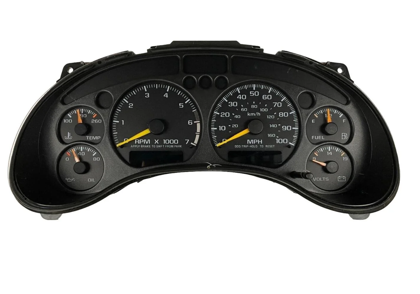 1997-2005 Chevrolet S-10 instrument panel cluster IPC repair service for gauges speedometer and display