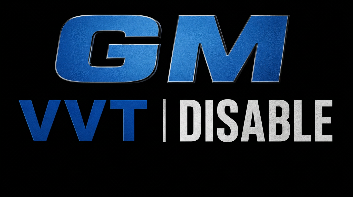 GM VVT Delete Tune | 2.0 2.4 3.0 3.5 3.6 3.9 4-Cyl & V6 | Ecotec, High Feature V6 | Cam Swap & Failed Phaser Solution | Mail-In ECM Tuning