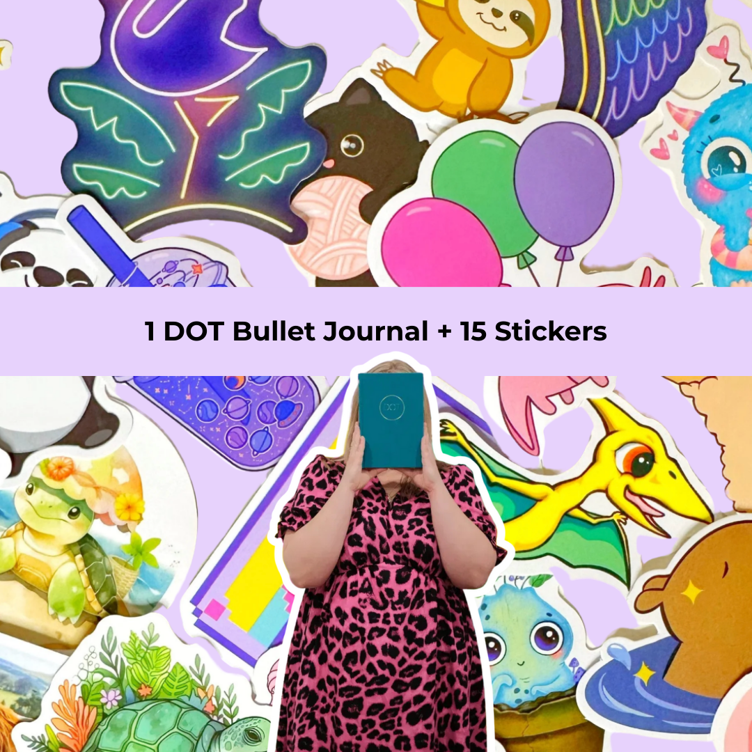 DOT: Hardcover & Stickers BUNDLE