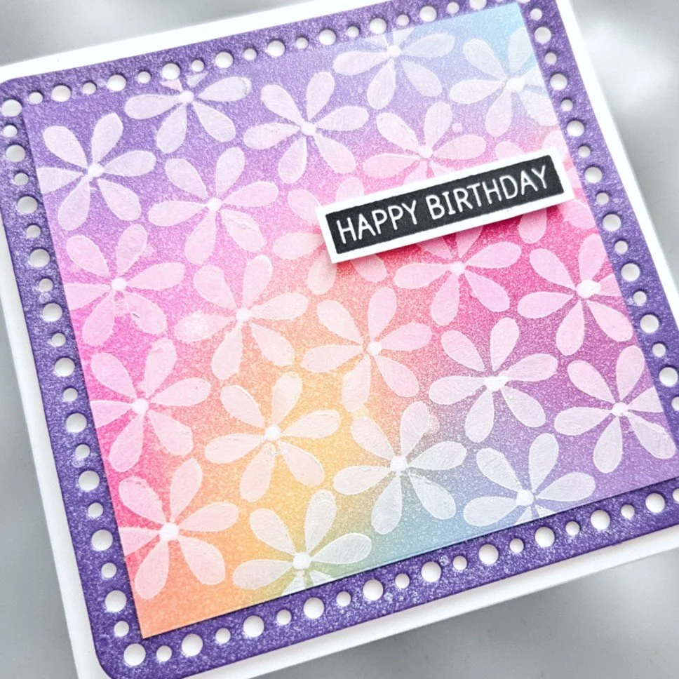 LIMES - Floral Happy Birthday