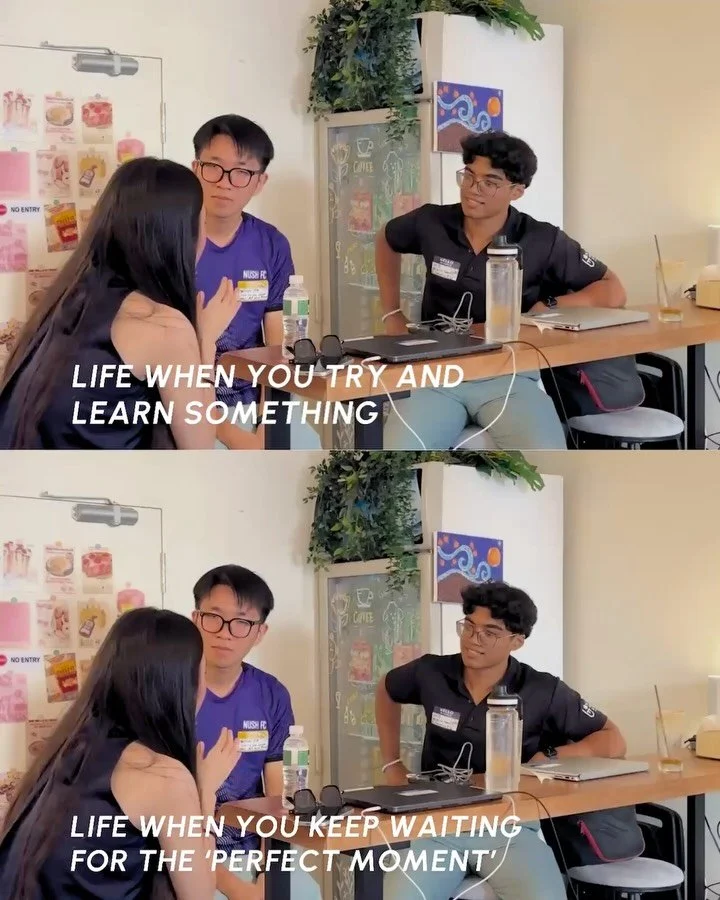You know that your growth begins the moment you try&hellip;
not the moment you feel ready.

Some days you get applause.
Some days you get silence.
But most days no one&rsquo;s really watching.. and that&rsquo;s exactly why you shouldn&rsquo;t overthi