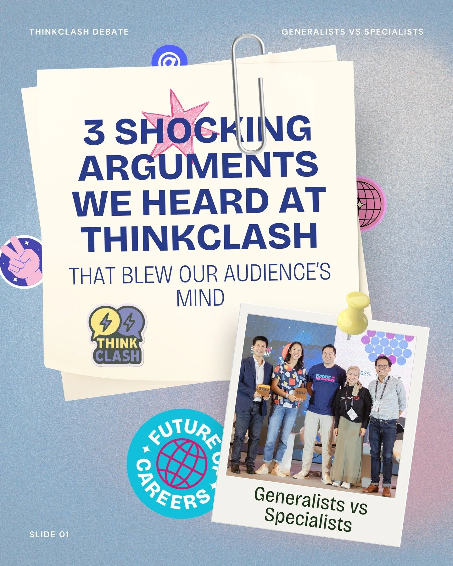 Some things said at ThinkClash were&hellip; a little too real.

These are the statements that shook the room.. the kind that make you pause, rethink your plans, and suddenly realise the world is shifting FASTER than your degree can keep up.

If you c