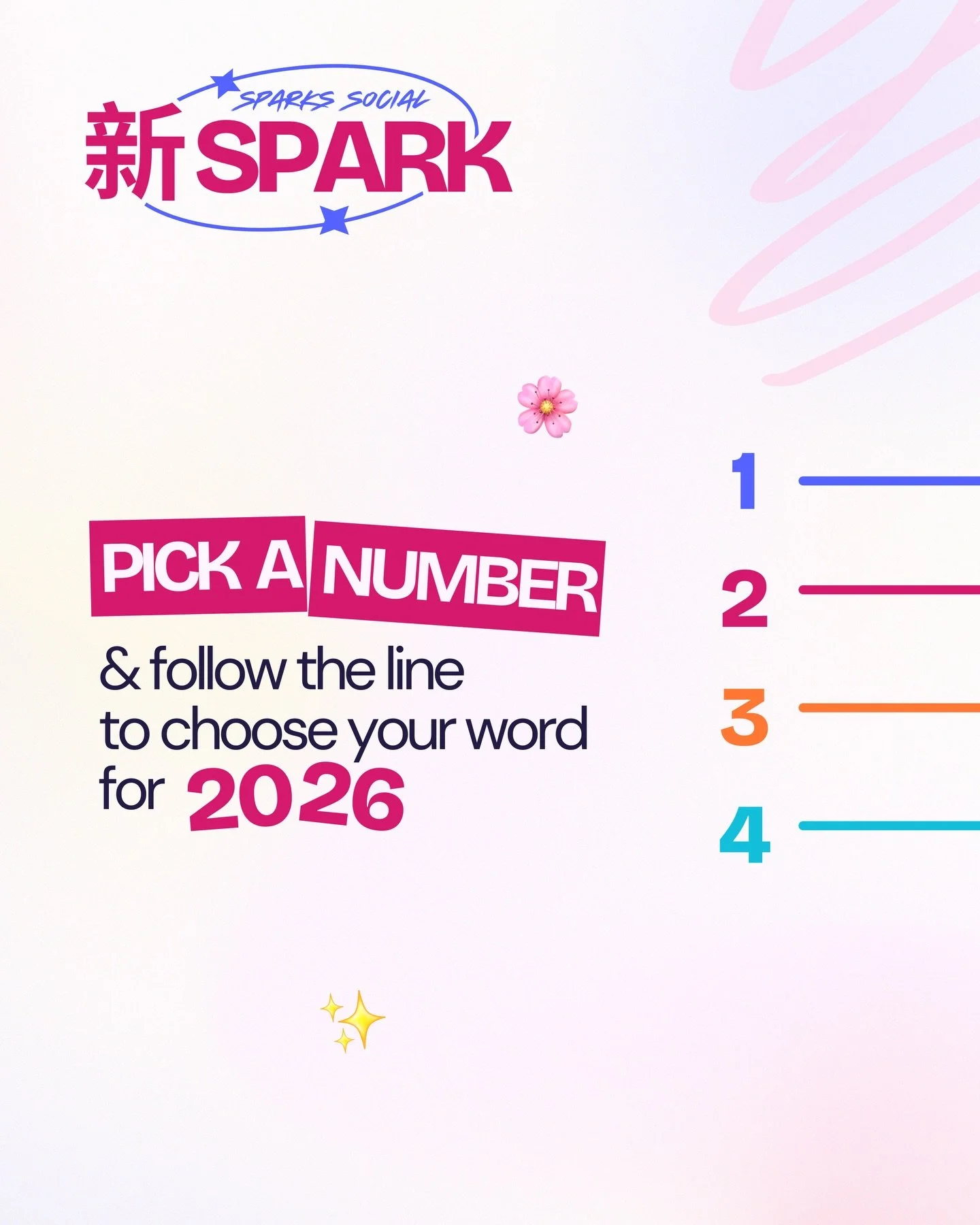 We asked 30 Gen Z founders to choose their word for the year.
And here&rsquo;s what dominated the room:

Expand. Energy. Vision. Build.

That tells you something about Gen Z founders: They are high-energy, growth-oriented, and ready to build somethin