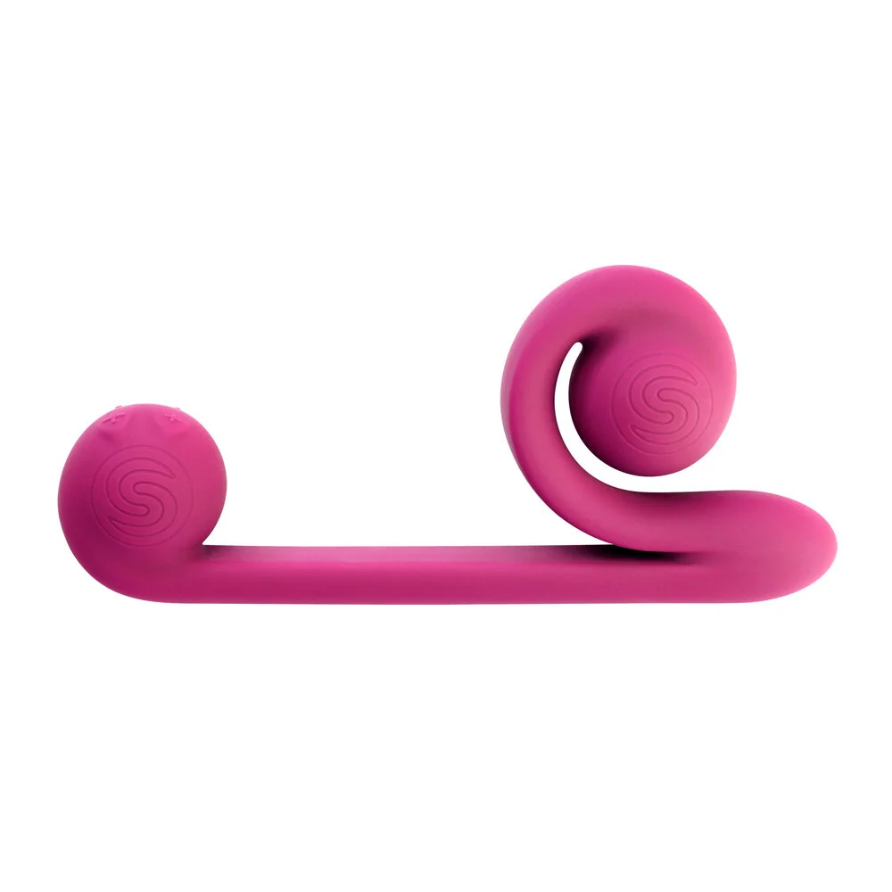 the snail sex toy for women Snail Vibe Dual-Motor Thrusting Vibrator Pink – Condomania.com main image 0