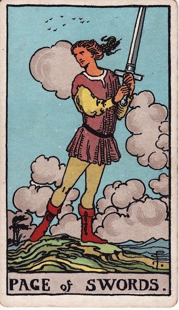 Page of Swords Tarot Meaning: Curiosity, Truth &amp; The Sharp Mind