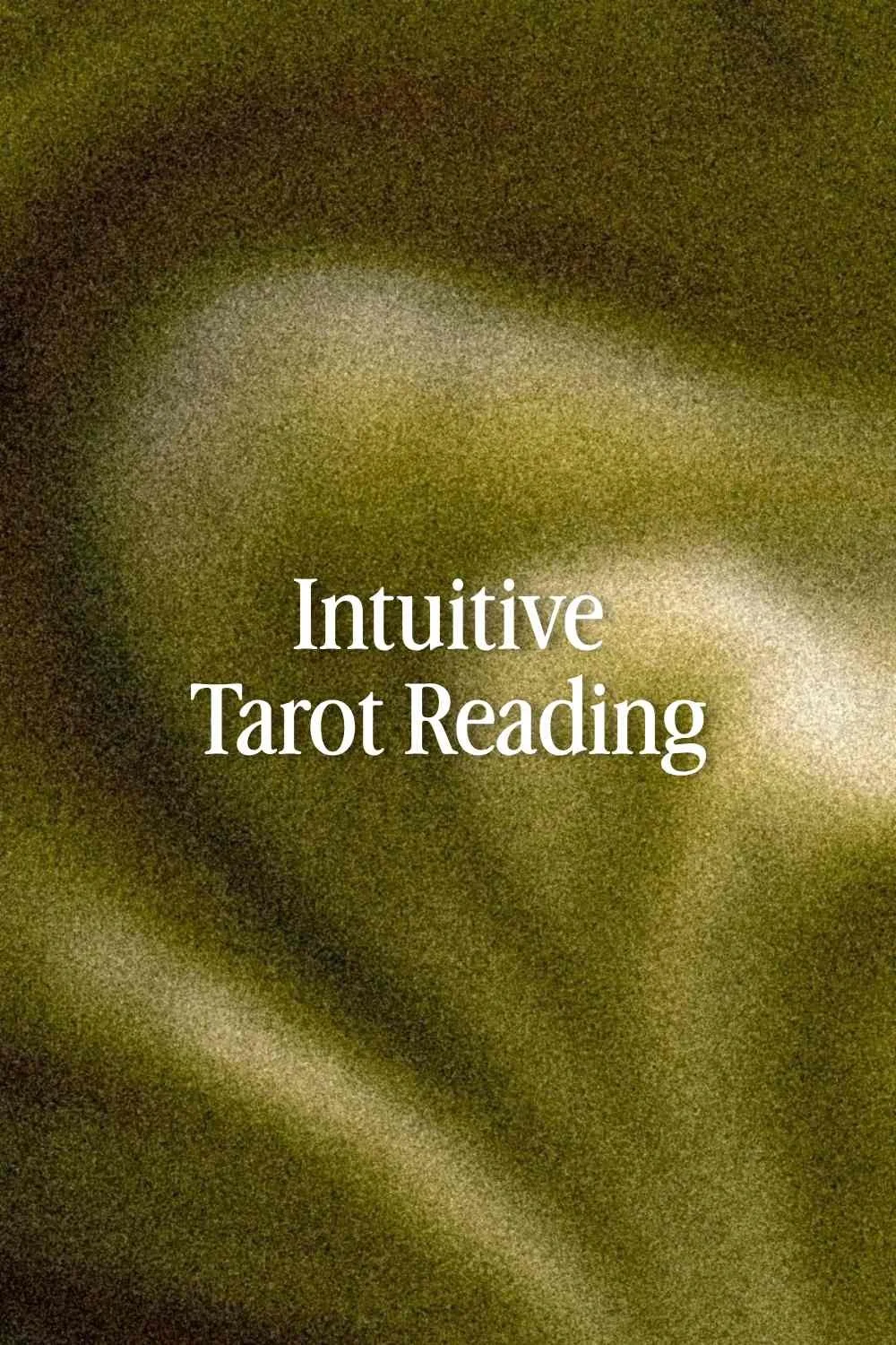 Back in Stock: Intuitive Tarot Reading