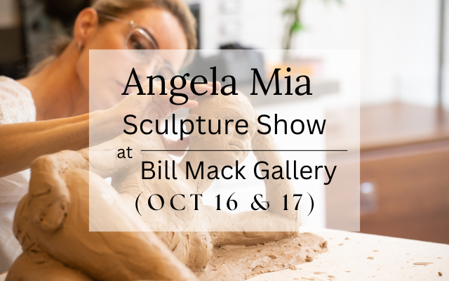 Sculpture Gallery Show - Live Sculpting at Bill Mack Gallery (DAY 1)