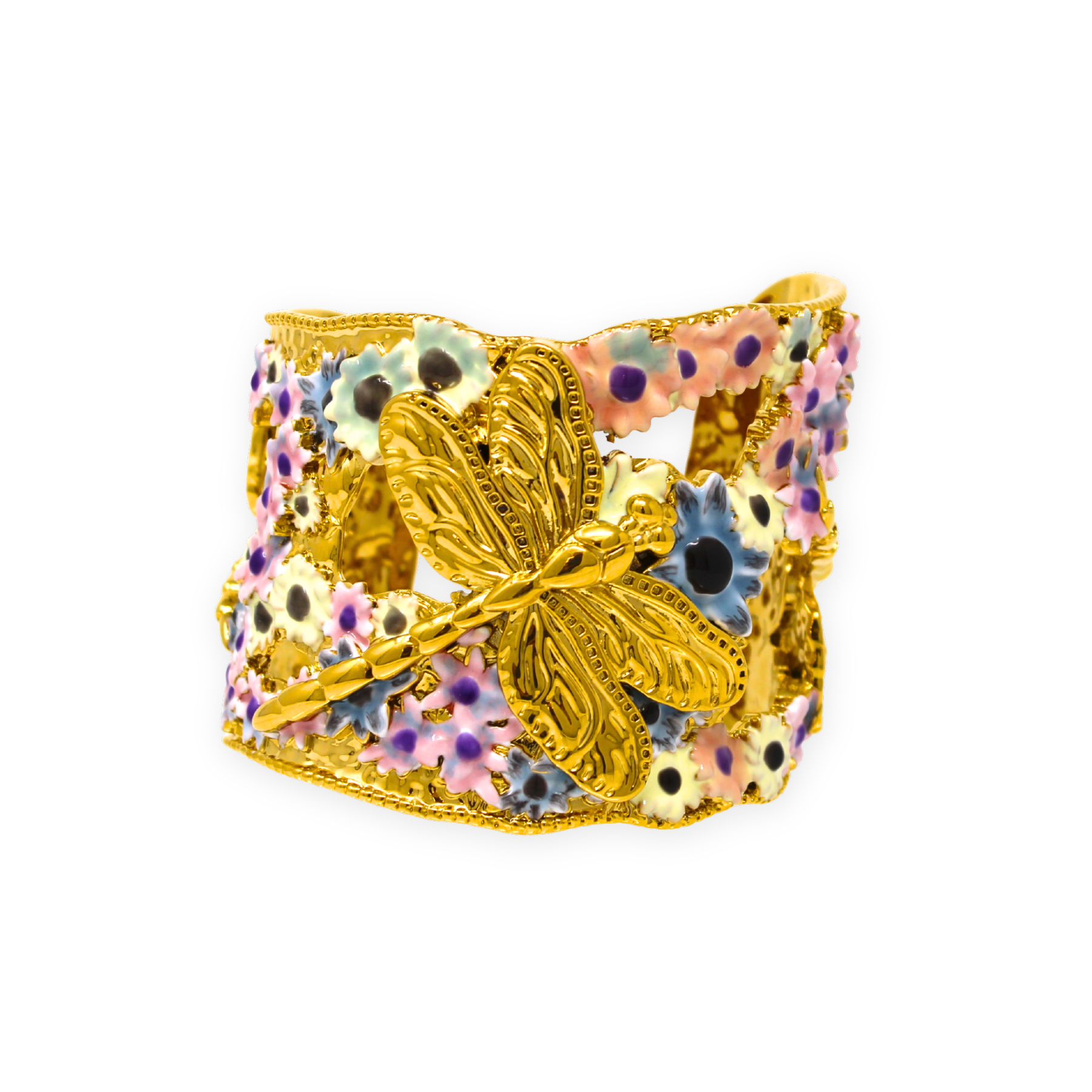 "Fly Away" Cuff - Gold