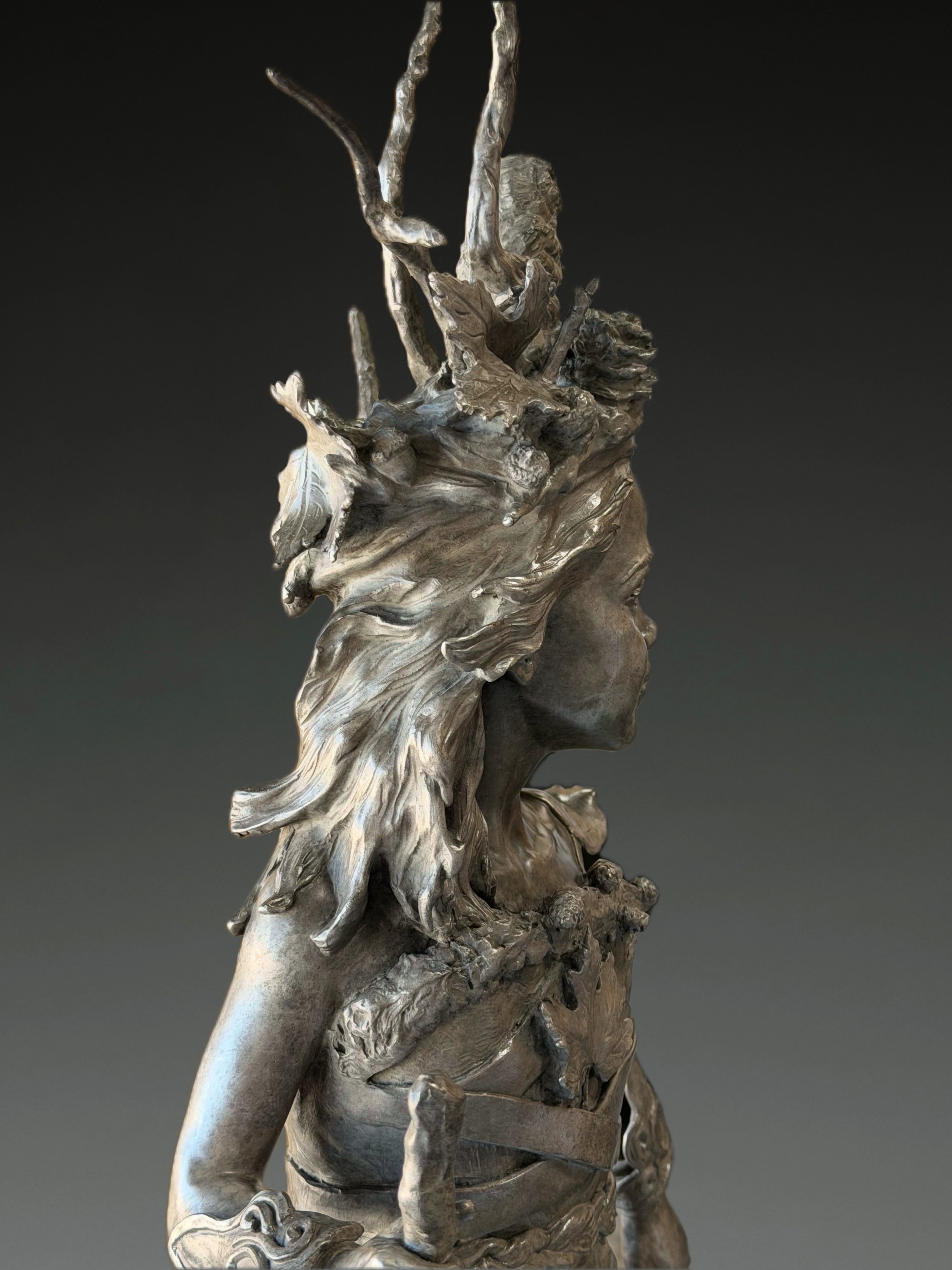 'Brave' with silver nitrate finish