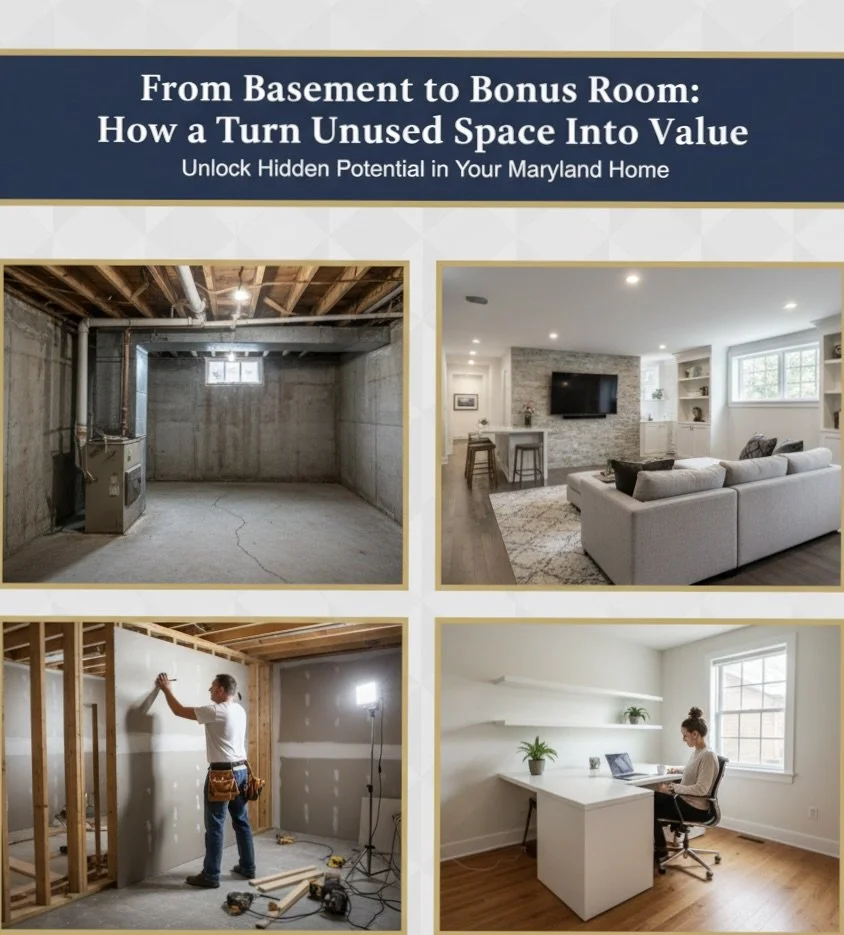 From Basement to Bonus Room: How to Turn Unused Space Into Value