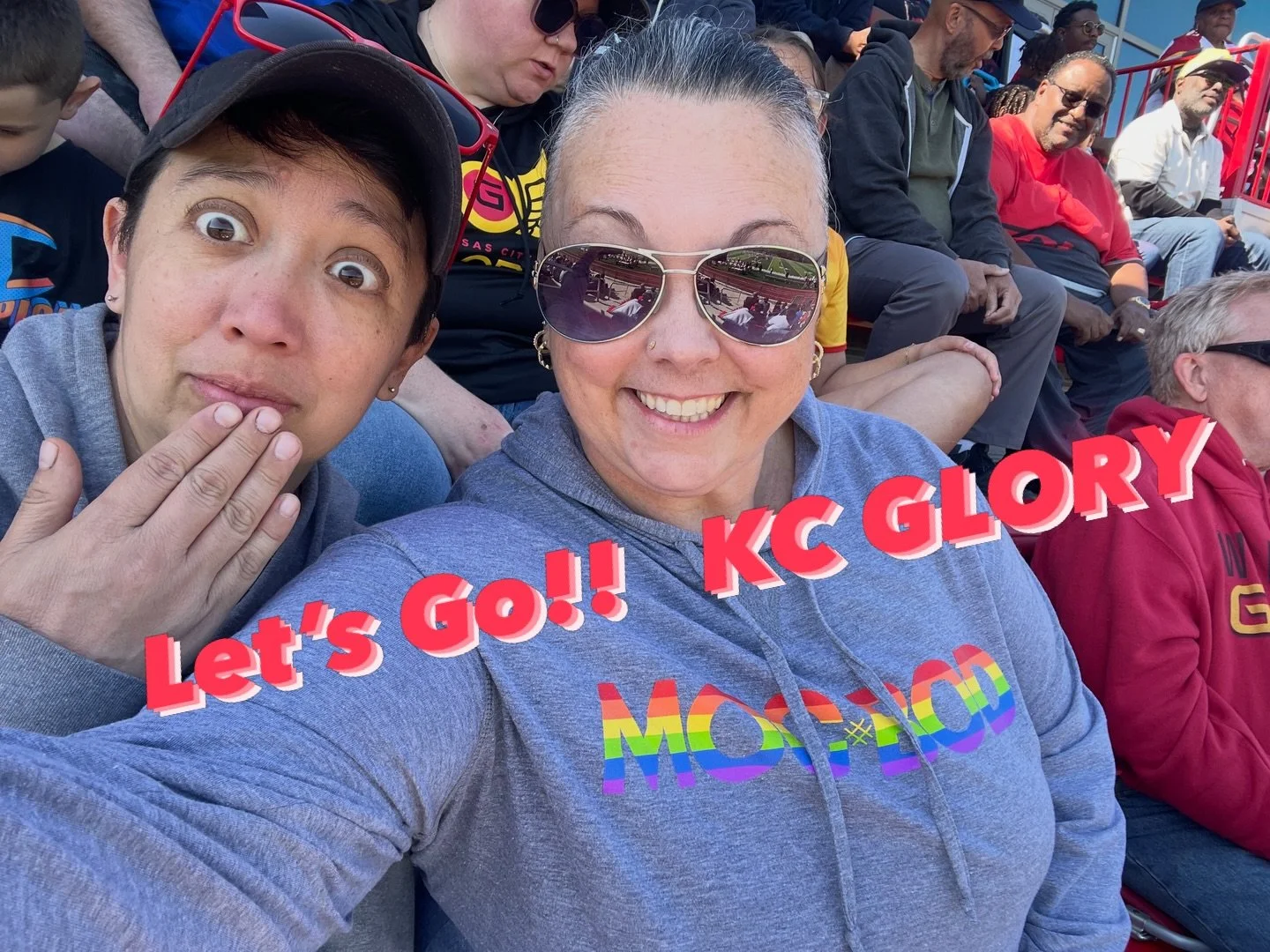 MOC BOD supporting the home team!