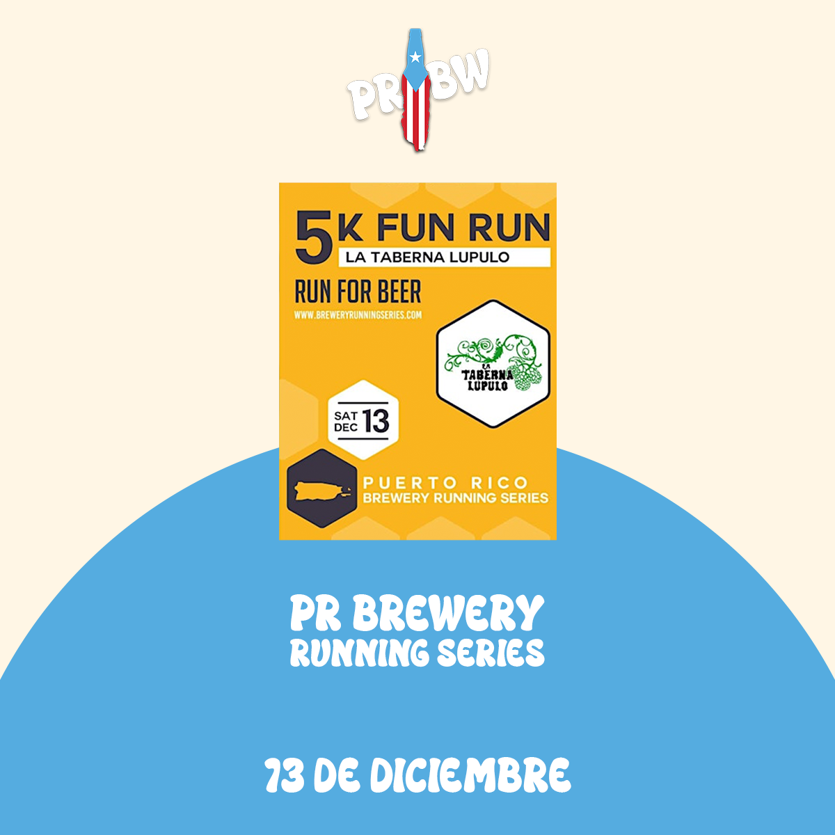 PR Brewery Running Series: La Taberna Lúpulo en Viejo San Juan