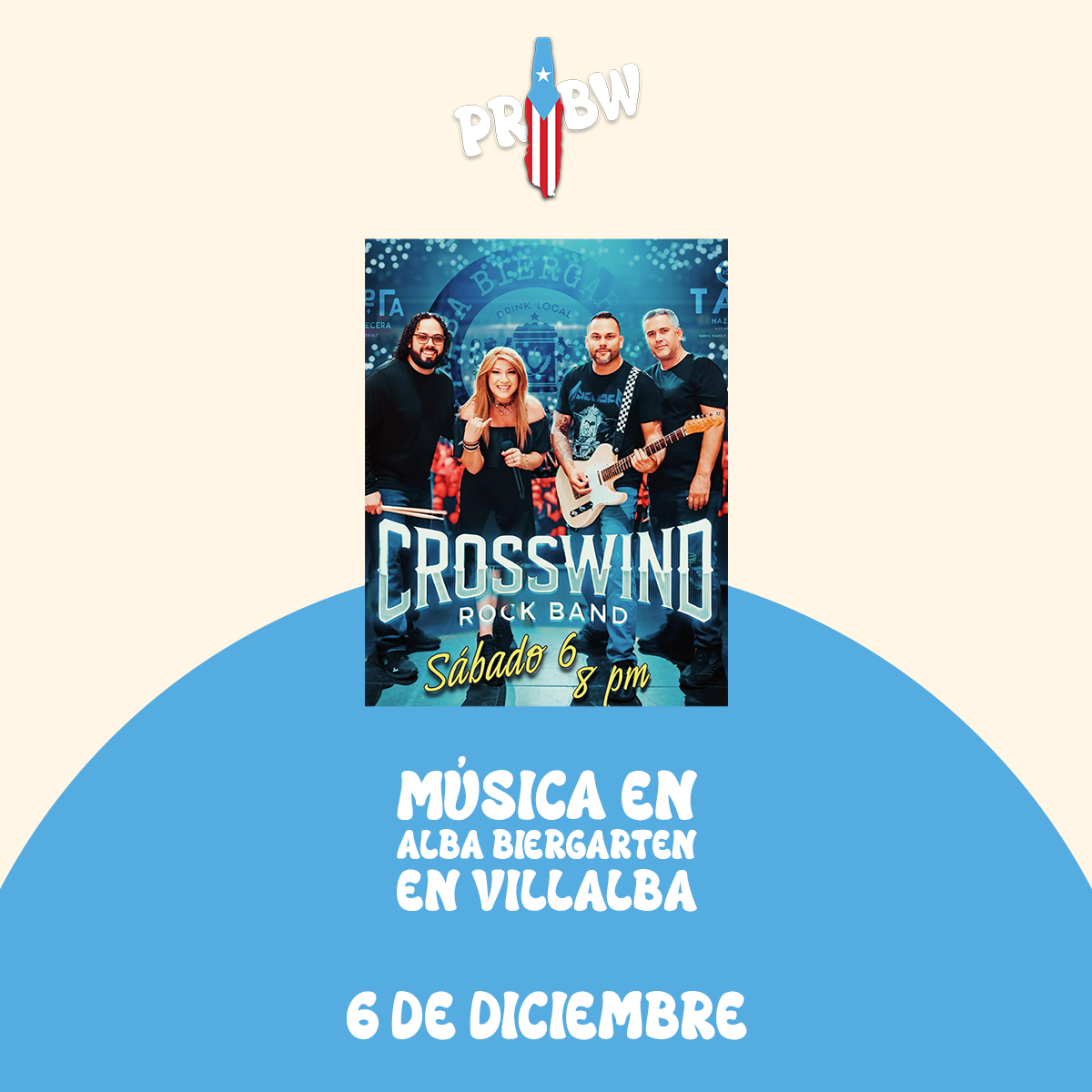 Música en Alba Biergarten en Villalba