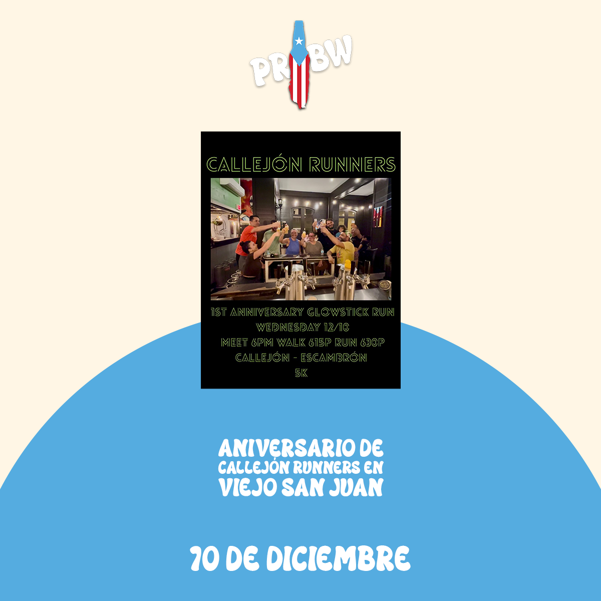 Aniversario de Callejón Runners en Viejo San Juan