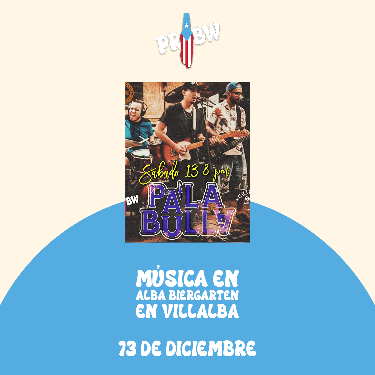 Música en Alba Biergarten en Villalba